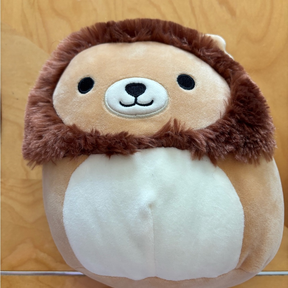 Squishmallows Brown and White Sloth Stuffed Animal